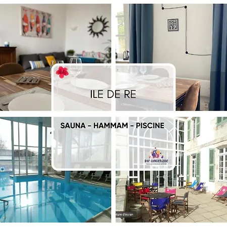 Ile De Re - Proche - Hammam - Sauna - Piscine - 4 Personnes Apartment
